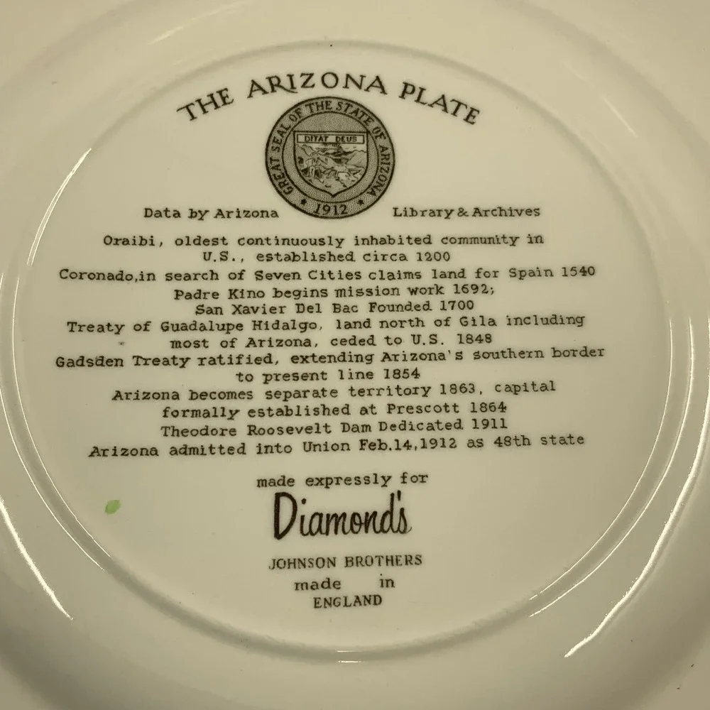Johnson Brothers vintage souvenir